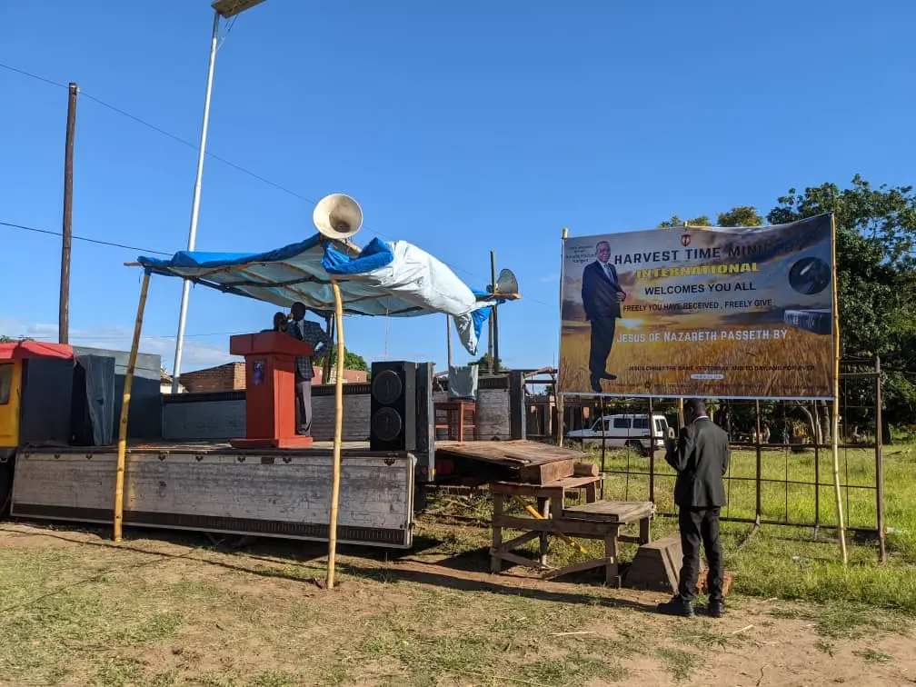 The Open Air Crusade in Muyombe